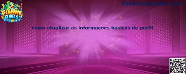 Como atualizar informações de perfil
